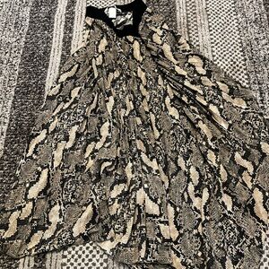 Women's snake skin dress